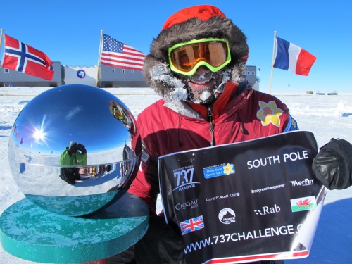 737 Challenge interview with Richard from the South Pole