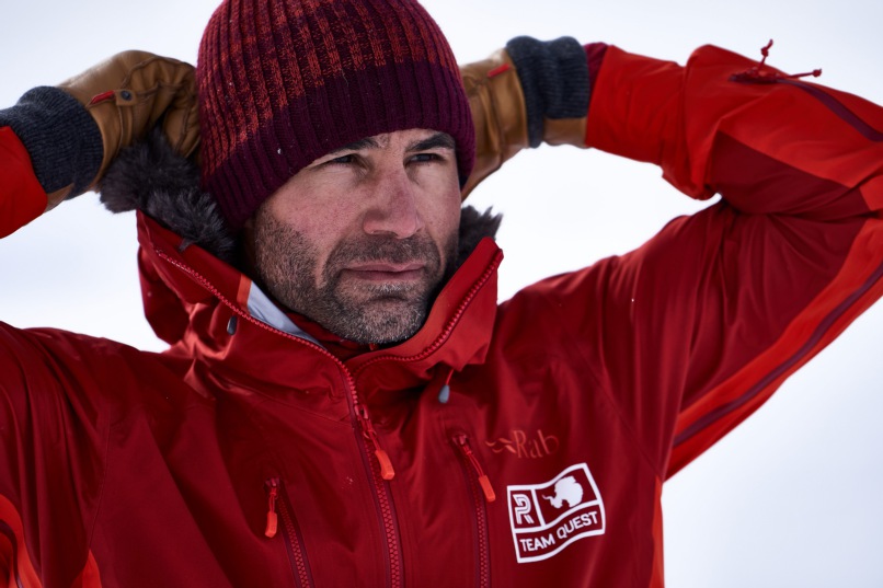 Antarctic expedition ends for Richard Parks