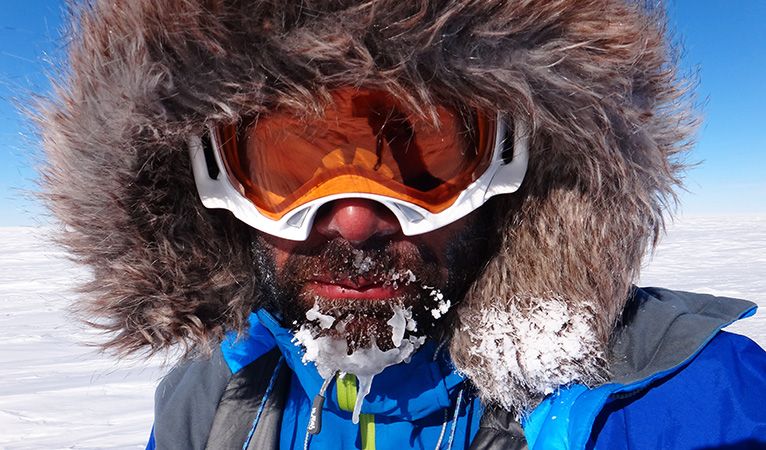 Antarctica Speed Record - back at Hercules Inlet