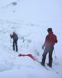 Richard and Steve prepare for punishing North Pole leg