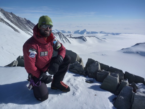 737 Challenge - Leg 2 Mount Vinson summit interview